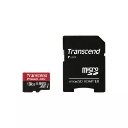 Transcend microSDXC        128GB Class 10 UHS-I 400x + adapter SD