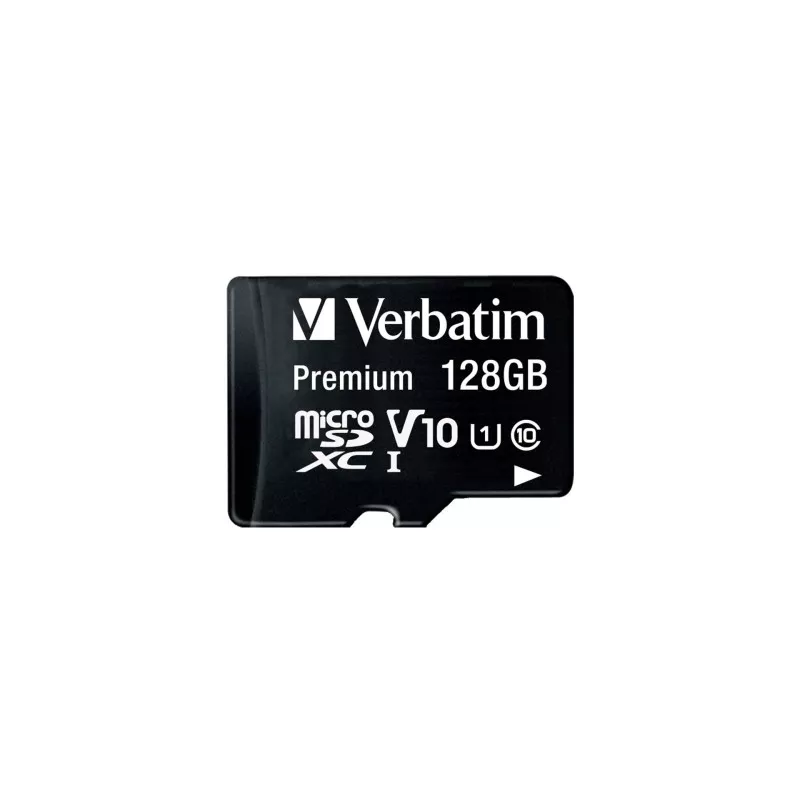 Verbatim microSDXC         128GB Class 10 UHS-I incl Adapt. 44085