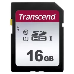 Transcend SDHC 300S         16GB Class 10 UHS-I U1
