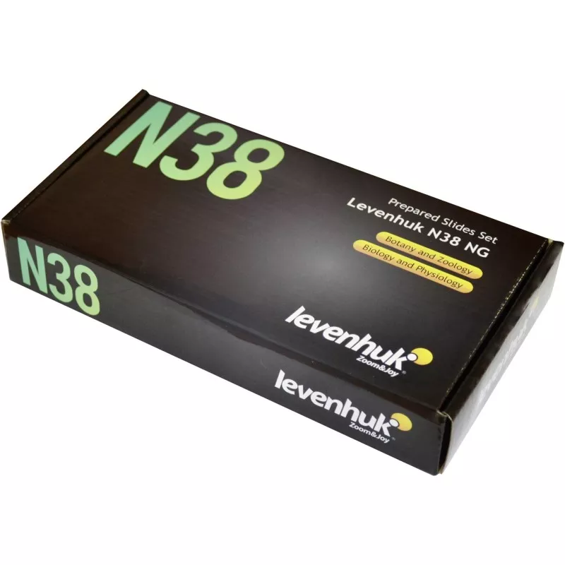 Levenhuk N38 NG zestaw gotowych preparatów