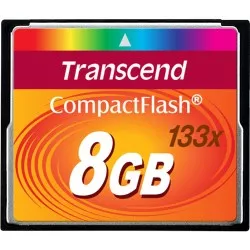Transcend Compact Flash      8GB 133x