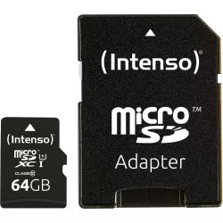 Intenso microSDXC Card      64GB Class 10 UHS-I Premium