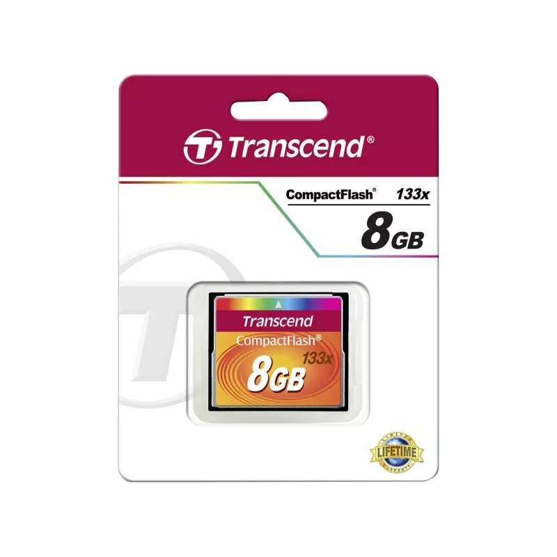 Transcend Compact Flash      8GB 133x
