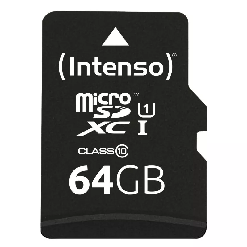 Intenso microSDXC Card      64GB Class 10 UHS-I Premium