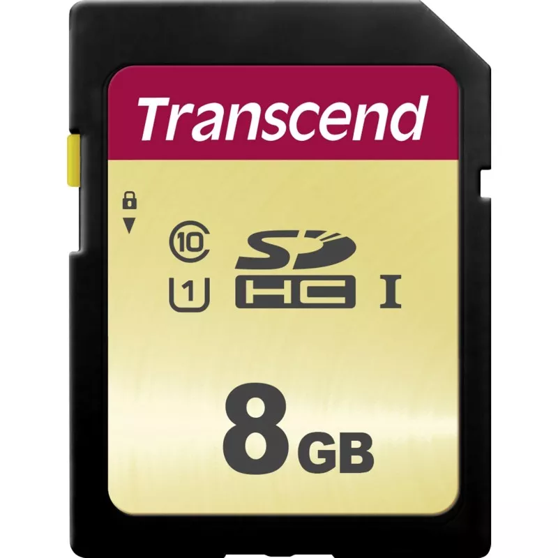 Transcend SDHC 500S          8GB Class 10 UHS-I U1
