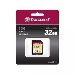 Transcend SDHC 500S         32GB Class 10 UHS-I U1 V30