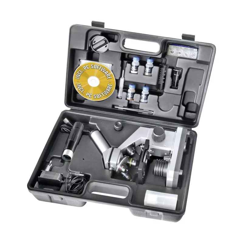 Bresser Biolux Microscope Set CEA 40x-1024x USB