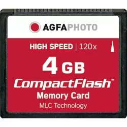 AgfaPhoto Compact Flash      4GB High Speed 120x MLC