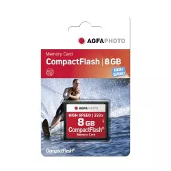 AgfaPhoto Compact Flash      8GB High Speed 233x MLC