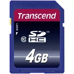 Transcend SDHC               4GB Class 10
