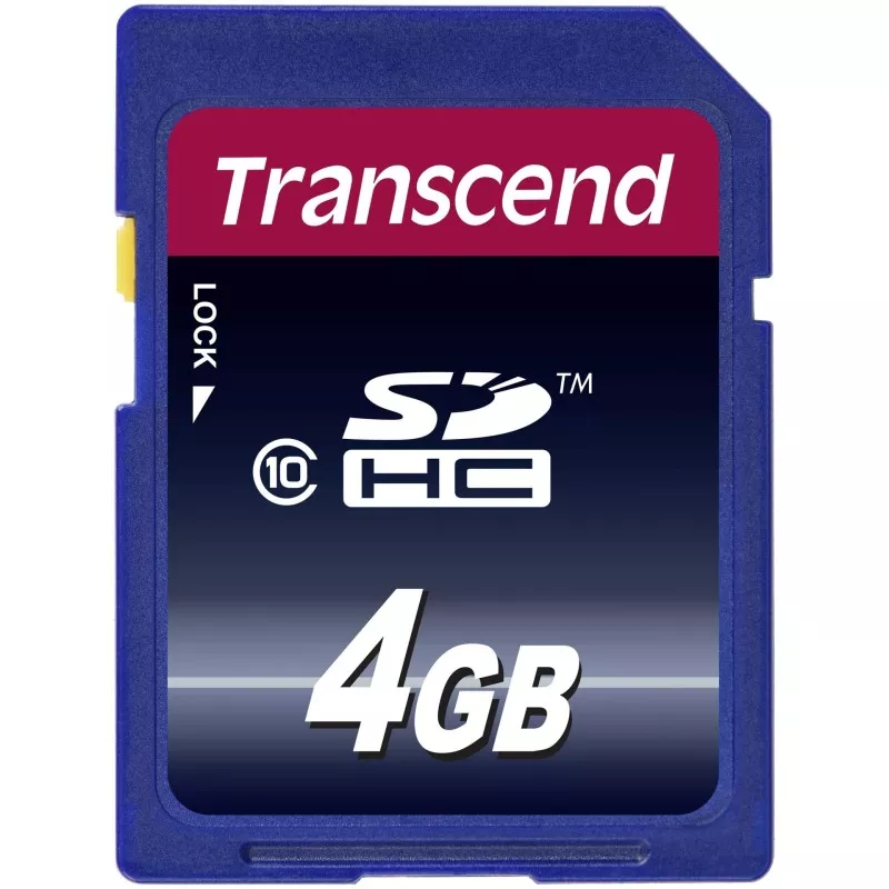 Transcend SDHC               4GB Class 10