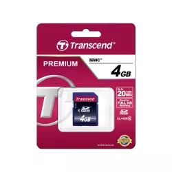 Transcend SDHC               4GB Class 10