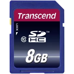 Transcend SDHC               8GB Class 10