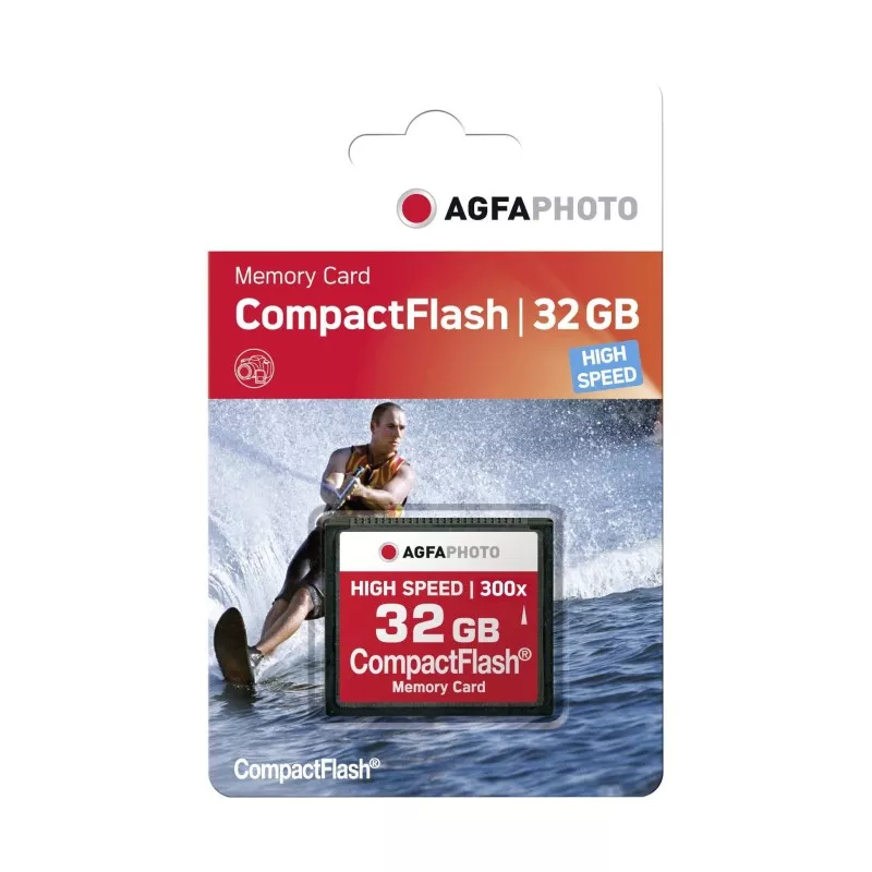 AgfaPhoto Compact Flash     32GB High Speed 300x MLC