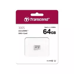 Transcend microSDXC 300S    64GB Class 10 UHS-I U1