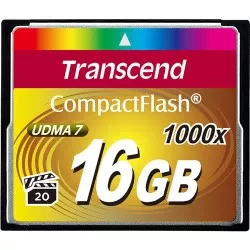 Transcend Compact Flash     16GB 1000x