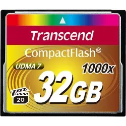 Transcend Compact Flash     32GB 1000x