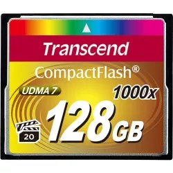 Transcend Compact Flash    128GB 1000x