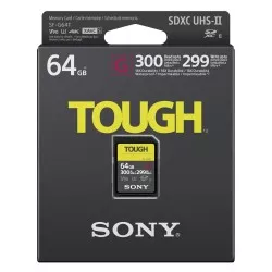 Sony SDXC G Tough series    64GB UHS-II Class 10 U3 V90