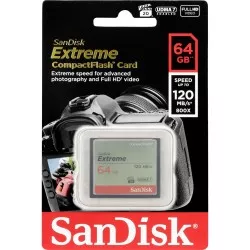 SanDisk Extreme CF          64GB 120MB/s UDMA7   SDCFXSB-064G-G46