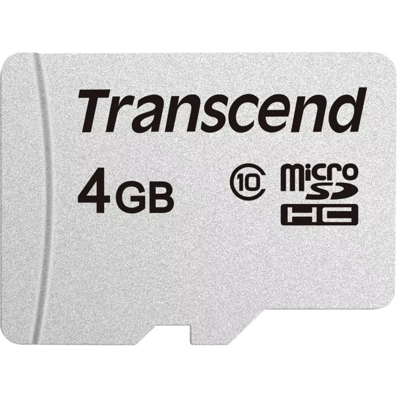 Transcend microSDHC 300S     4GB Class 10