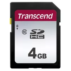 Transcend SDHC 300S          4GB Class 10