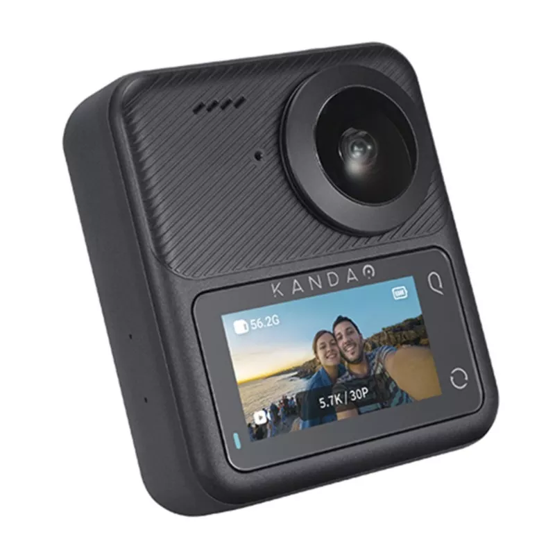 Kandao QooCam 3 360° Action Camera - Motorcycle Combo