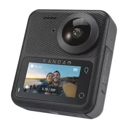 Kandao QooCam 3 360° Action Camera - Motorcycle Combo