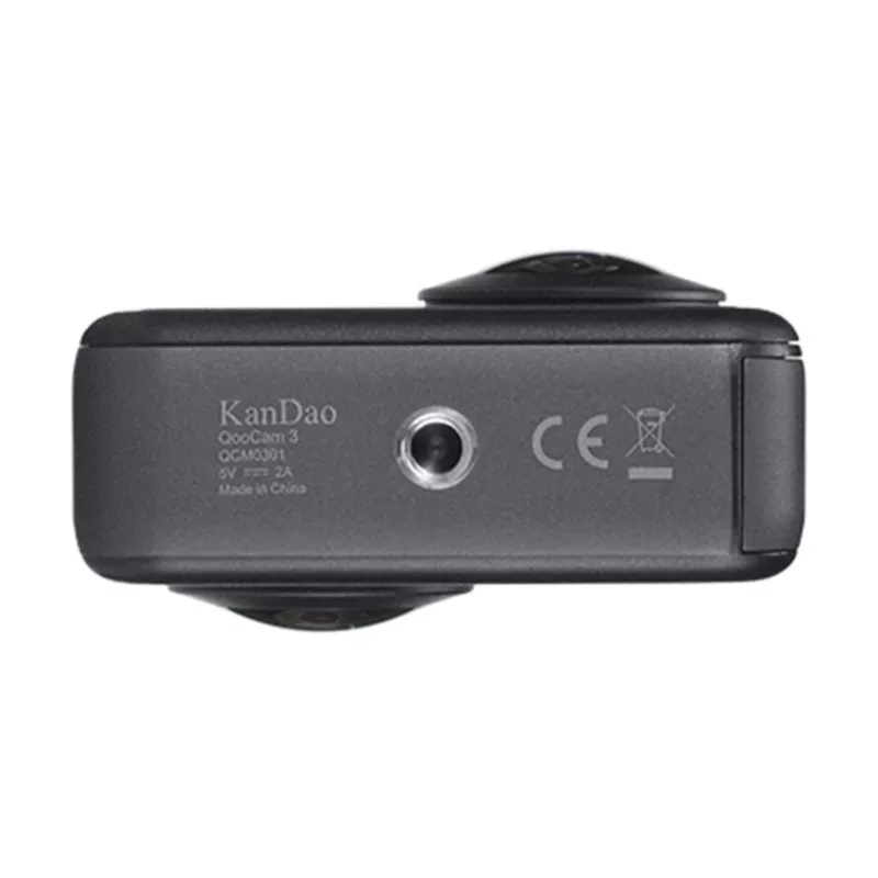 Kandao QooCam 3 360° Action Camera - Motorcycle Combo