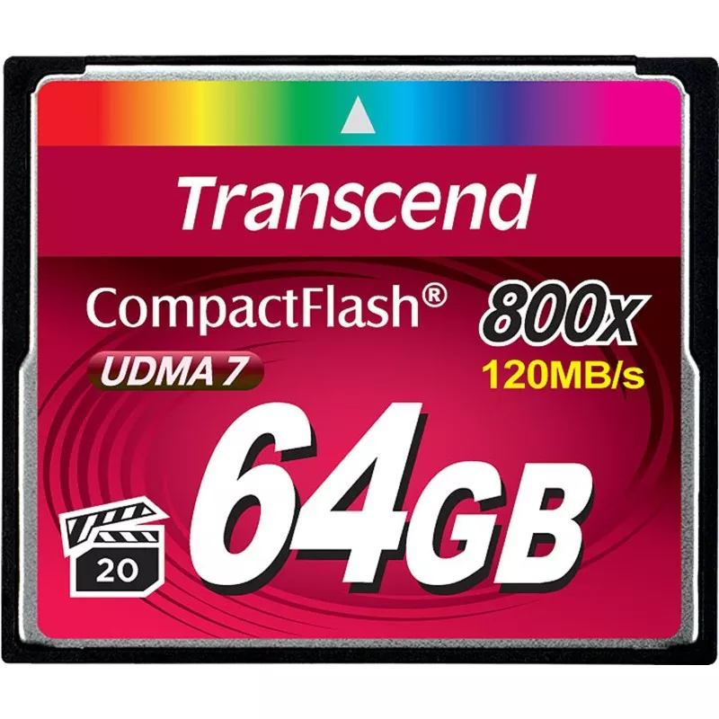 Transcend Compact Flash     64GB 800x