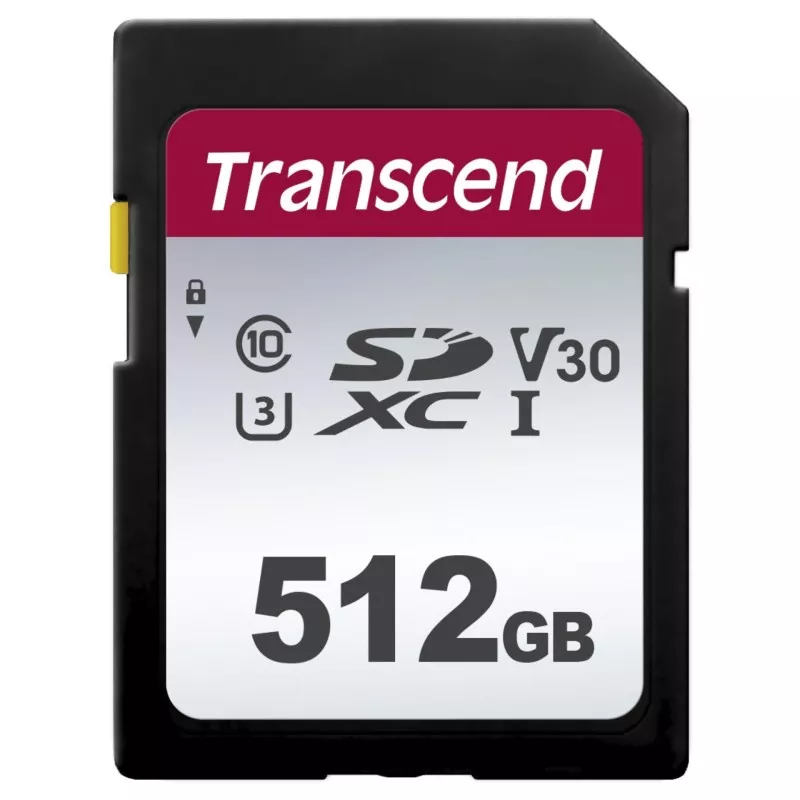 Transcend SDXC 300S        512GB Class 10 UHS-I U3 V30