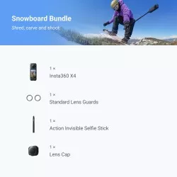 Insta360 X4 Snowboard Combo