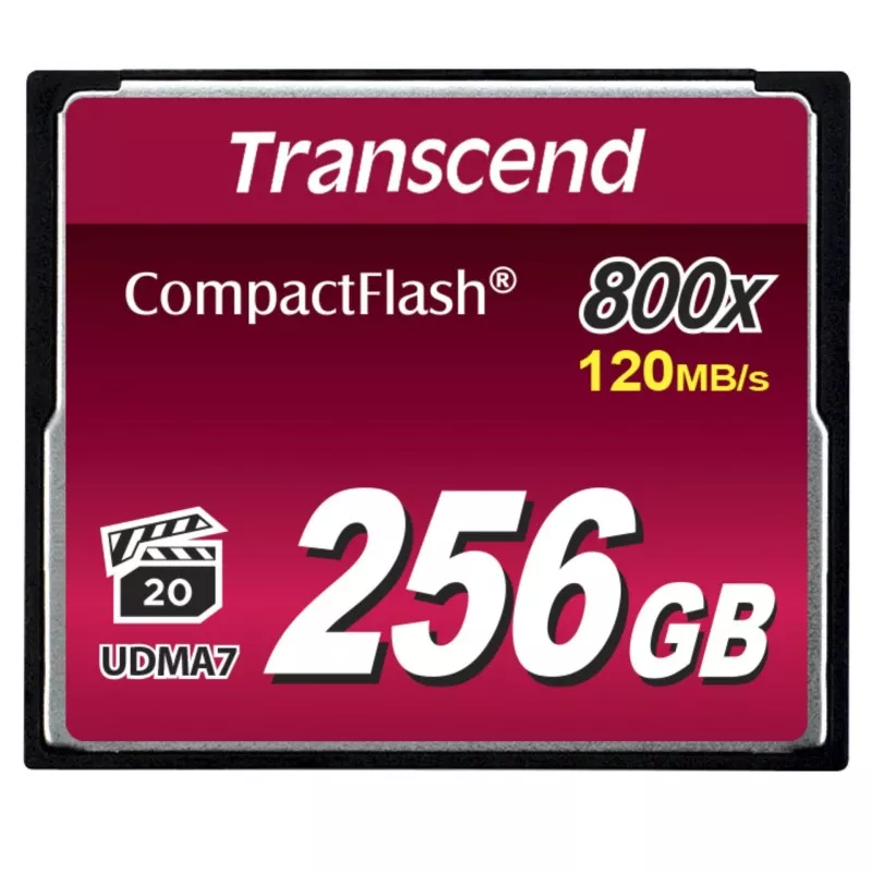 Transcend Compact Flash    256GB 800x