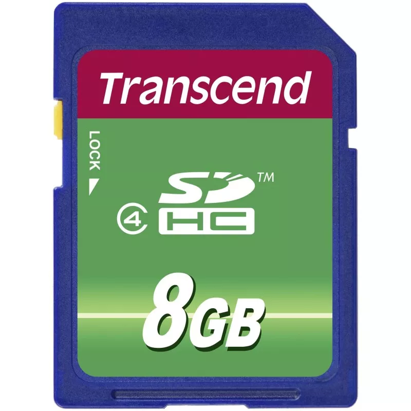 Transcend SDHC               8GB Class 4