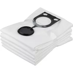 Metabo 5 Fleece Filter Bags, 45-50 l