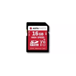 AgfaPhoto SDHC karta 16GB High Speed Class 10 UHS I U1 V10