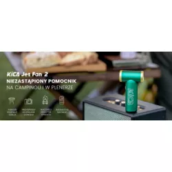 Dmuchawa wielofunkcyjna FeiyuTech KiCA JetFan 2 - zielona