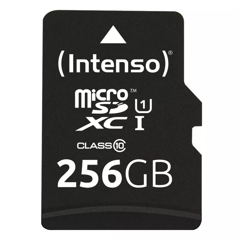 Intenso microSDXC Cards    256GB Class 10 UHS-I Premium