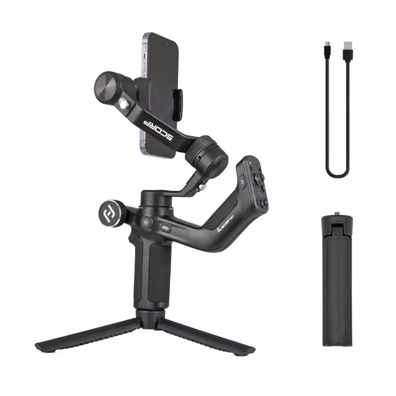 Gimbal ręczny FeiyuTech Scorp mini P do smartfonów - czarny