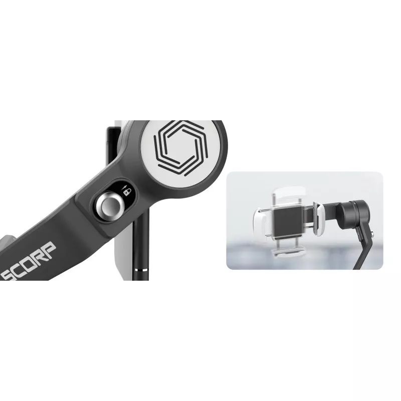 Gimbal ręczny FeiyuTech Scorp mini P do smartfonów - czarny