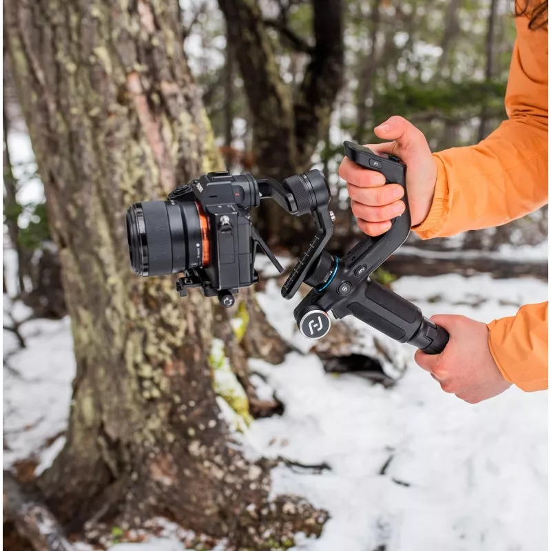 Gimbal ręczny FeiyuTech Scorp F1 mini do smartfonów, kamer sportowych i aparatów bezlusterkowych