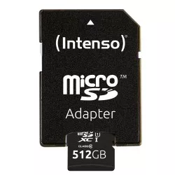 Intenso microSDXC Cards    512GB Class 10 UHS-I Premium