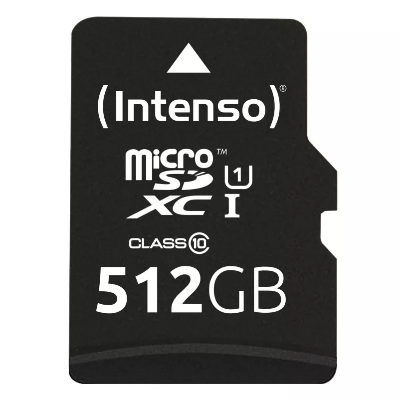 Intenso microSDXC Cards    512GB Class 10 UHS-I Premium