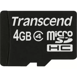 Transcend microSDHC          4GB Class 4