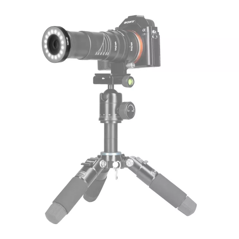 Lampa pierścieniowa LED Venus Optics do obiektywu Laowa 25 mm f/2,8 Ultra Macro