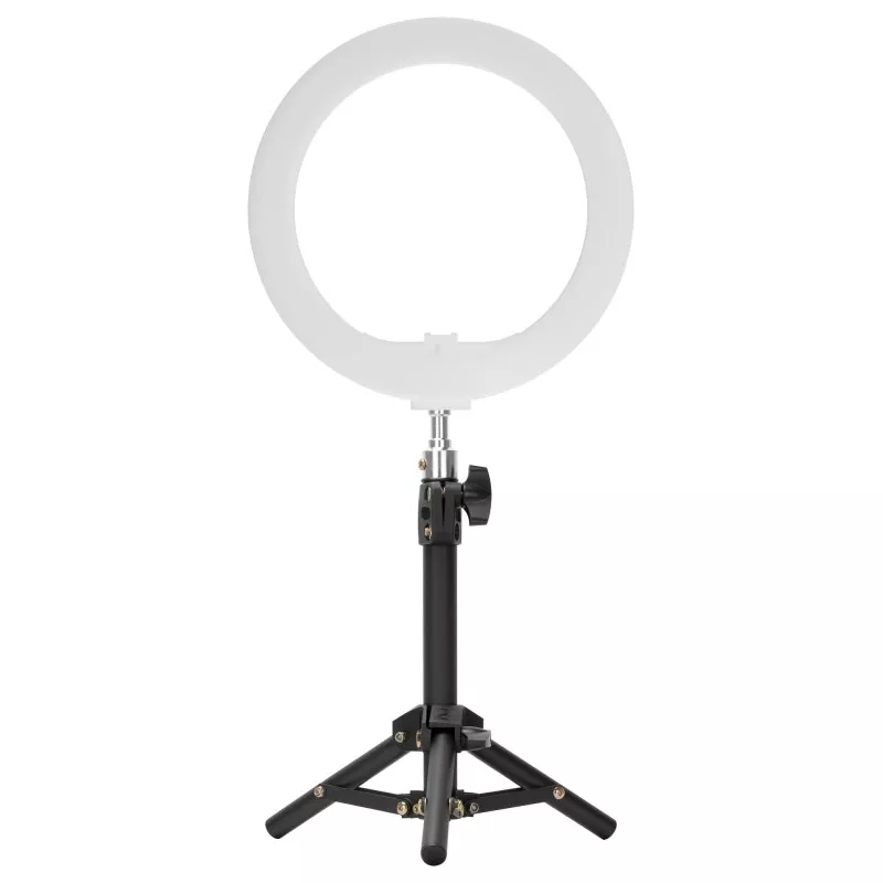 Lampa pierścieniowa LED Newell RL-10A Arctic White + statyw