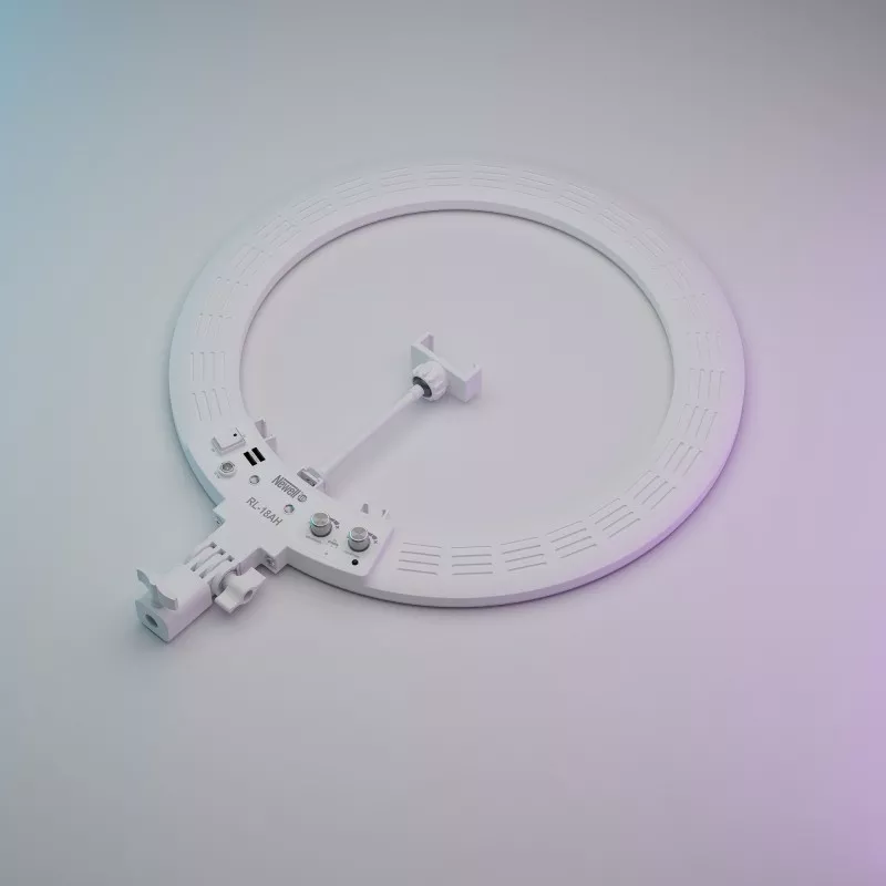 Lampa pierścieniowa LED Newell RL-18A - WB (3200 K - 5500 K) - Arctic White