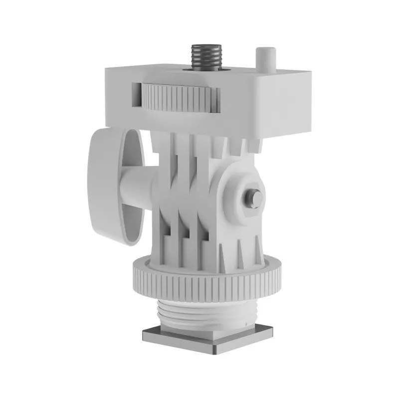 Lampa pierścieniowa LED Newell RL-10A Arctic White + statyw