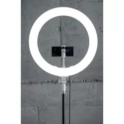 Lampa pierścieniowa LED Newell RL-18A - WB (3200 K - 5500 K) - Arctic White