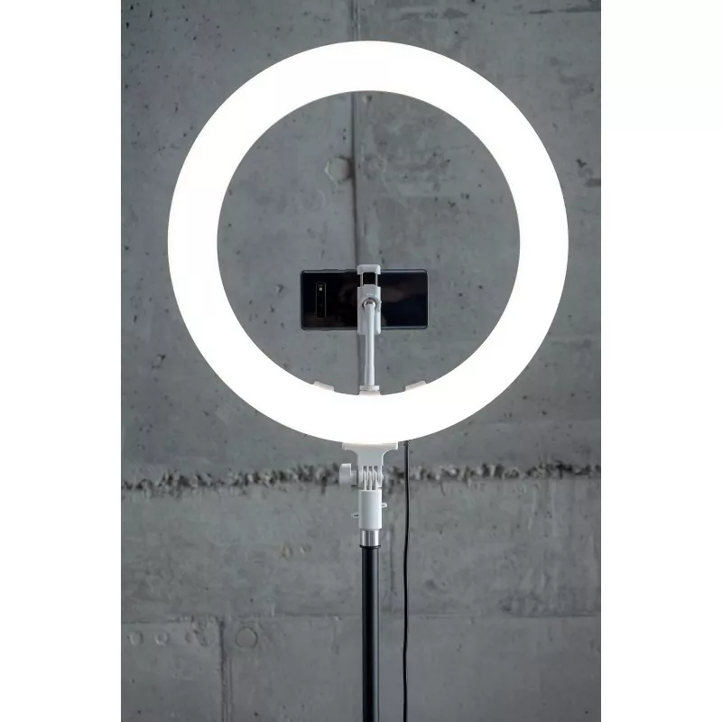 Lampa pierścieniowa LED Newell RL-18A - WB (3200 K - 5500 K) - Arctic White